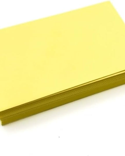 Limited Papers (TM) No. 10 Regular Standard Mailing Envelope - Pastel - Soft - 24 Pound (4.8 inch x 9.5 inch) - Announcement, Invoices, Checks, Letters, Contracts, Business Envelopes (Canary, 100)