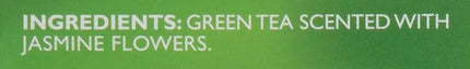 Twinings Green Tea with Jasmine Individually Wrapped Bags, 20 Count (Pack of 1), Fragrant Floral Scent, Caffeinated, Enjoy Hot or Iced, 20 Teabags