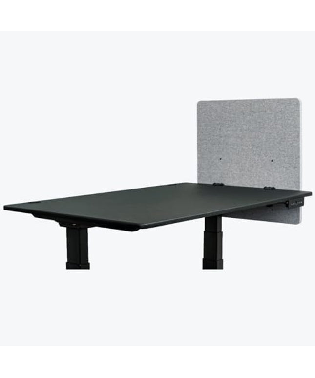 RCLM6024MG Reclaim Desktop Privacy Panel, Soundproof Desk Privacy Partition for Home or Office, 60" Width x 24" Height, Slate Gray