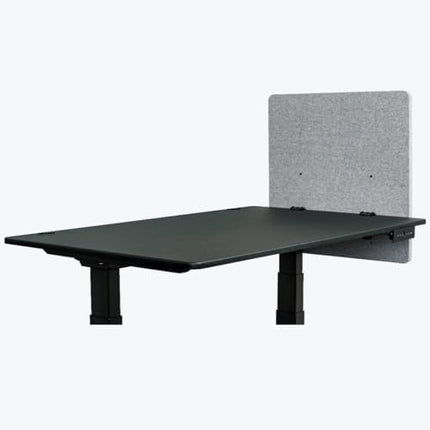 RCLM4824MG Reclaim Desktop Privacy Panel, Soundproof Desk Privacy Partition for Home or Office, 48" Width x 24" Height, Misty Gray