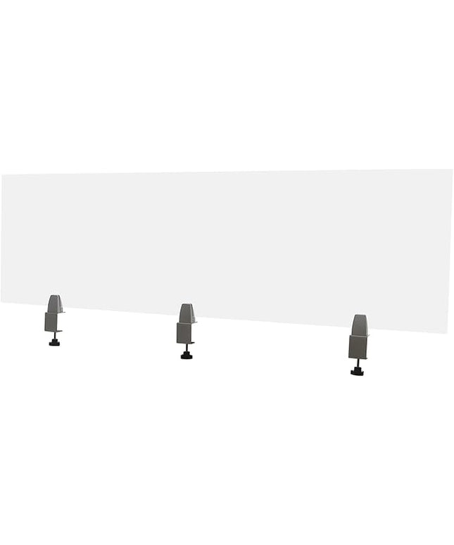 Acoustic Desk Divider,Frosted Acrylic Clamp-on Soundproof Desk Privacy Panel,Standing Office Desk Furniture Partitions for Classroom Office Students Desk (1 Pcs 60 x 18 Inch)