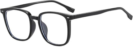 Siming Blue Light Blocking Glasses for Women and Men, Better Sleep, Black Frame，Simple and elegant