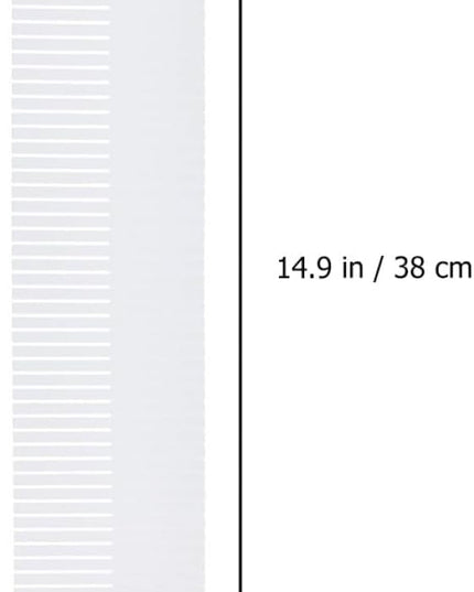 DOITOOL Drawer Dividers Home Drawer Separators 10pcs White 38x11cm High Partition Boards for Clothing and Socks Organization for Bedroom Storage