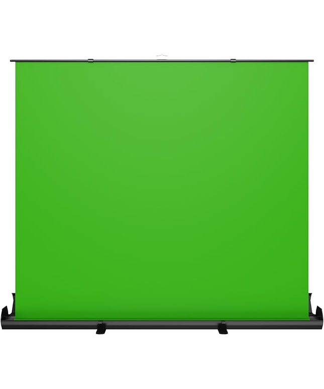 NearStream Green Screen Backdrop 78.7 x 89.3 in, Chroma Key Background, Auto-Locking Portable Foldable Fabric for Video Recording/Streaming/Photography/Zoom & Virtual Meetings, Pull-Up Design (VK50)