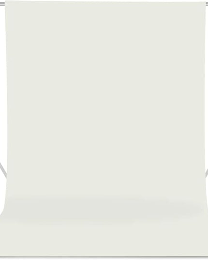 GFCC Ivory Backdrop Photography Background - 6FT x 10FT Photo Backdrop for Photoshoot Photography Video Recording Background Screen Picture Curtain