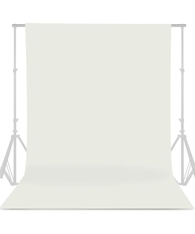 GFCC Ivory Backdrop Photography Background - 6FT x 10FT Photo Backdrop for Photoshoot Photography Video Recording Background Screen Picture Curtain