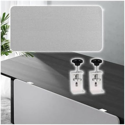 Soundproof Desk Divider - Under Table Privacy Shield for Office & Student Use, Easy Installation, Noise Reduction Panels for Enhanced Focus and Comfort