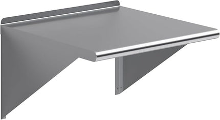 AmGood 24" Long X 24" Deep Stainless Steel Wall Shelf | NSF | Appliance & Equipment Metal Shelving | Kitchen, Restaurant, Garage, Laundry, Utility Room
