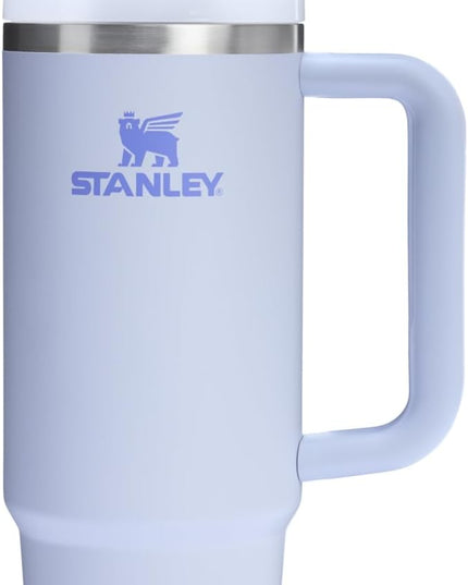 STANLEY Quencher H2.0 Tumbler with Handle and Straw 30 oz | Flowstate 3-Position Lid | Cup Holder Compatible for Travel | Insulated Stainless Steel Cup | BPA-Free | Dew Drop