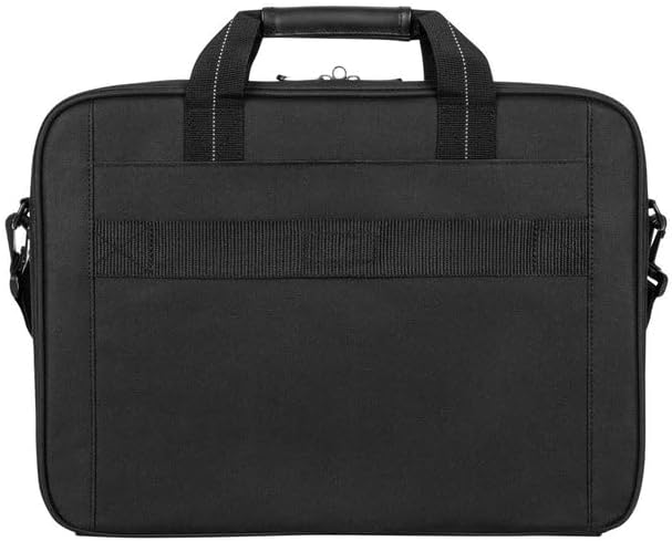 Targus Classic Slim Laptop Bag - Ergonomic Briefcase and Messenger Bag - Spacious Foam Padded for Laptops and Under