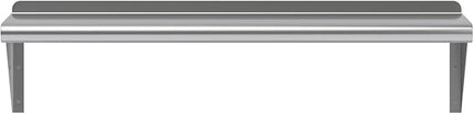 AmGood 36" Long X 10" Deep Stainless Steel Wall Shelf | NSF Certified | Appliance & Equipment Metal Shelving | Kitchen, Restaurant, Garage, Laundry, Utility Room