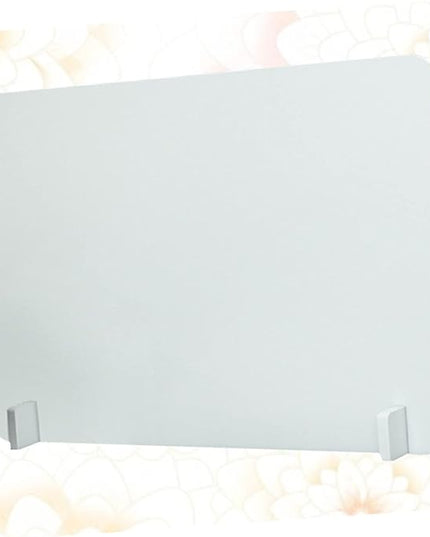 Office Desk Removable Desk Divider Sound Proof Dividers Table Deskpad Desk Dividers Teacher Desk Privacy Panel Partition Room Dividers Board Partition Frosted Student White Screen