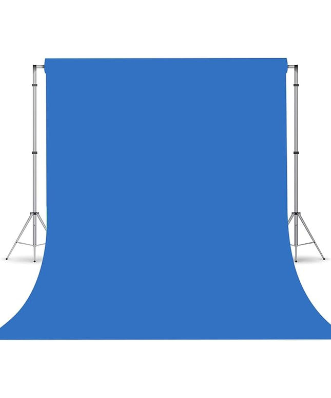 Royal Blue Backdrop, Photo Booth Portrait Photography Backdrops, Studio Blue Screen Backdrop for Photoshoot Streaming Video Shooting, Blue Photo Backdrop 5x7ft