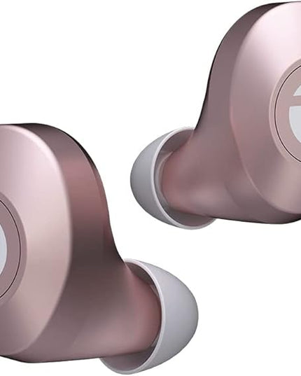 Raycon Everyday Earbuds Classic Bluetooth Wireless with Microphone - Stereo Sound, Active Noise Canceling, in-Ear Bluetooth Headset True Wireless Earbuds 32 Hours Playtime (Rose Gold)