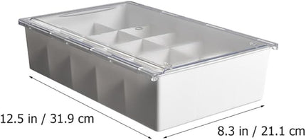 Underwear Organizer Socks Storage Box Plastic Drawer Organizer Divider for Closet Storage and Laundry Organization