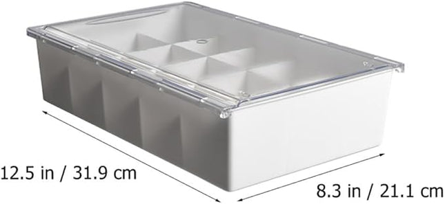 Underwear Organizer Socks Storage Box Plastic Drawer Organizer Divider for Closet Storage and Laundry Organization