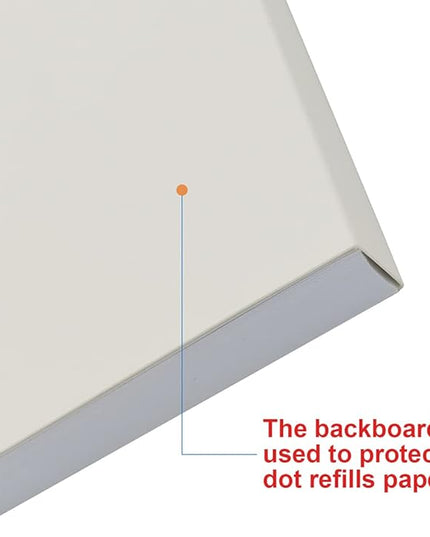 (2-Pack) Letter Size TUL Discbound To Do List Refills, 11 Disc Daily Planner Insert, 200Sheets / 400Pages To Do Paper, 100gsm White Paper, 8.5'' x 11''