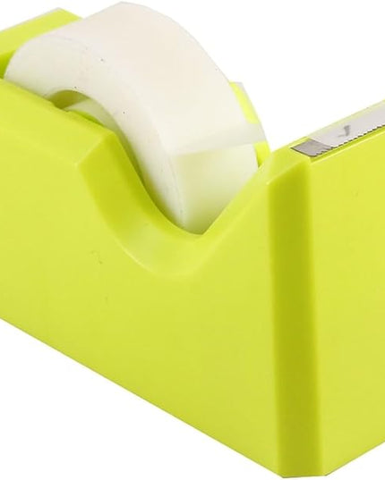 JAM PAPER Colorful Desk Tape Dispensers - Lime Green - Sold Individually