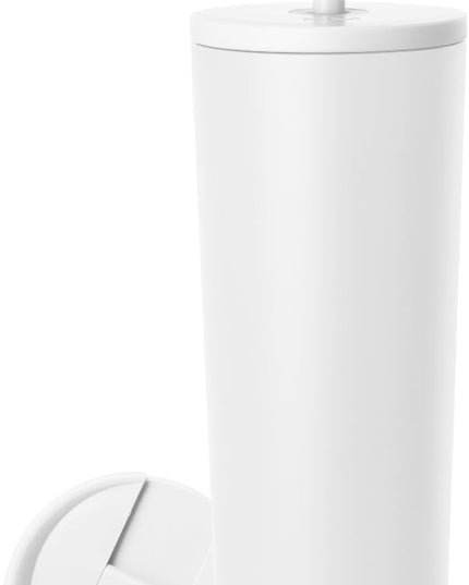 Simple Modern Insulated Tumbler with Lid and Straw | Iced Coffee Cup Reusable Stainless Steel Water Bottle Travel Mug | Gifts for Women Men Her Him | Classic Collection | 28oz | Winter White