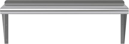 AmGood 12" X 30" Stainless Steel Wall Shelf | NSF Certified Metal Shelving
