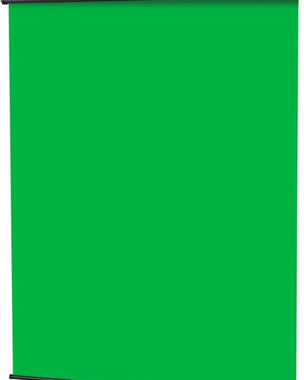 RAUBAY Retractable Pull Down Green Screen - 59.8" x 86.6" Collapsible Wall-Mount Background for Professional Video Production, Chroma Key Backdrop for YouTube, TikTok, Streaming, Video Conferencing
