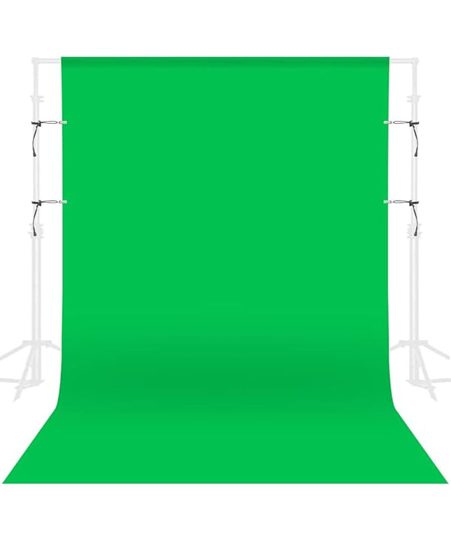 GFCC Green Screen Backdrop Background - 7x10FT Photography Backdrop Photo Background Screen for Video Recording Greenscreen Picture Photoshoot