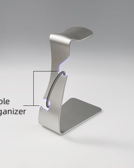 Premium Anodized Aluminum Headphone Stand, Gaming Headsets Holder, One-Piece Design, Headphone Holder on desk, Compatible for Sennheiser, Bose, Beats, Razer, AKG, Airpod Max, HyperX, Sony PS4 et.