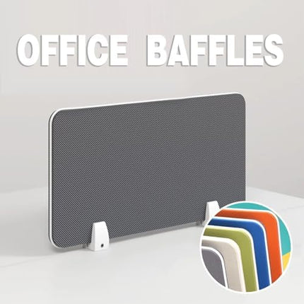 Desk Privacy Panel, Acoustic Divider, Soundproof Office Partition, Office, Noise Reducing Workspace Modern Solution
