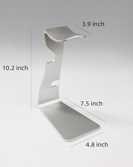 Premium Anodized Aluminum Headphone Stand, Gaming Headsets Holder, One-Piece Design, Headphone Holder on desk, Compatible for Sennheiser, Bose, Beats, Razer, AKG, Airpod Max, HyperX, Sony PS4 et.
