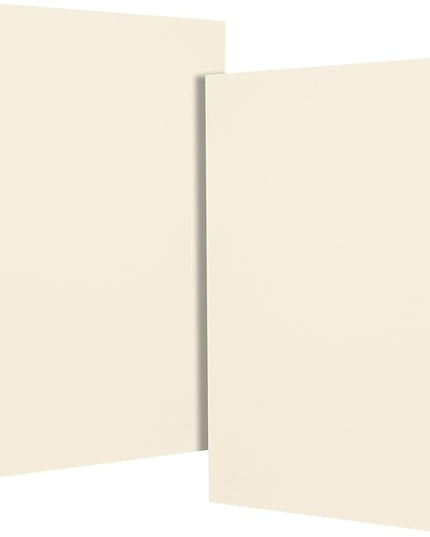 A5 6-Hole Blank Loose-Leaf Paper, Beige – Refill Pages for Standard A5 6-Ring Binder, Journals, Planners – Ideal for Office, Study, Recipes, Travel & Budgeting – Pack of 2 (80 Sheets per Pack)