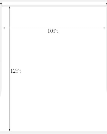 Solid Photography Backdrop Background Chromakey Muslin Portrait Background Screen for Photo Video Studio… (White, 10x12ft)
