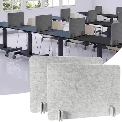 Acoustic Desk Privacy Panel - Noise Reducing Divider for Office & Home, Enhances Focus & Reduces Visual Distractions, Ideal for Workstations and Study Areas
