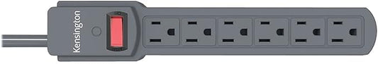 Kensington Guardian 6 Outlet & 4-Foot Cord Standard Power Strip (K38214NA)