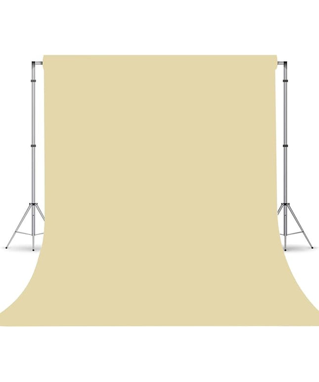 Tan Photography Backdrop for Photoshoot, Photo Backdrop Curtain, Perfect Tan Backdrops for Party Portrait Photoshoots Video Studio 5FTx7FT