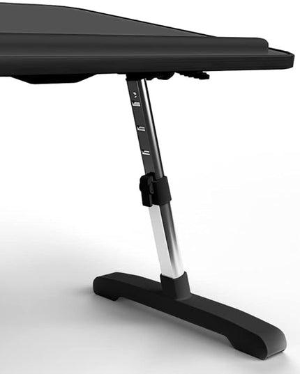 Limitless TotalDesk Portable Modern Workstation and Lap Desk with Adjustable Height & Tilt (Black)