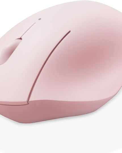 ELECOM Bluetooth Mouse Ergonomic Shape, Silent Click, 18-Month Battery Life, 2000DPI, 3 Buttons, Optical Sensor, Compatible with PC, Mac, Laptop, SHELLPA, Pink (M-SH10BBSKPN)