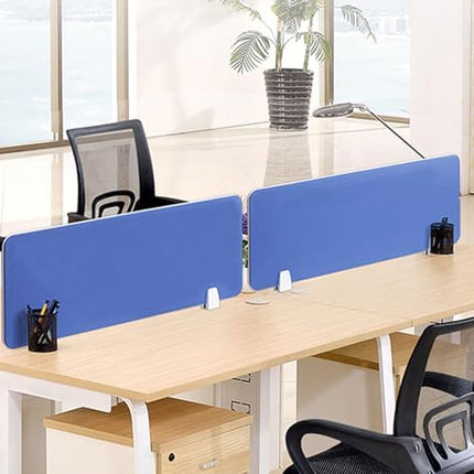 Acoustic Desk Privacy Panel - Soundproof Partition for Office & Classroom, Clamp-On Divider Improved Focus, Noise Reduction, and Enhanced Comfort
