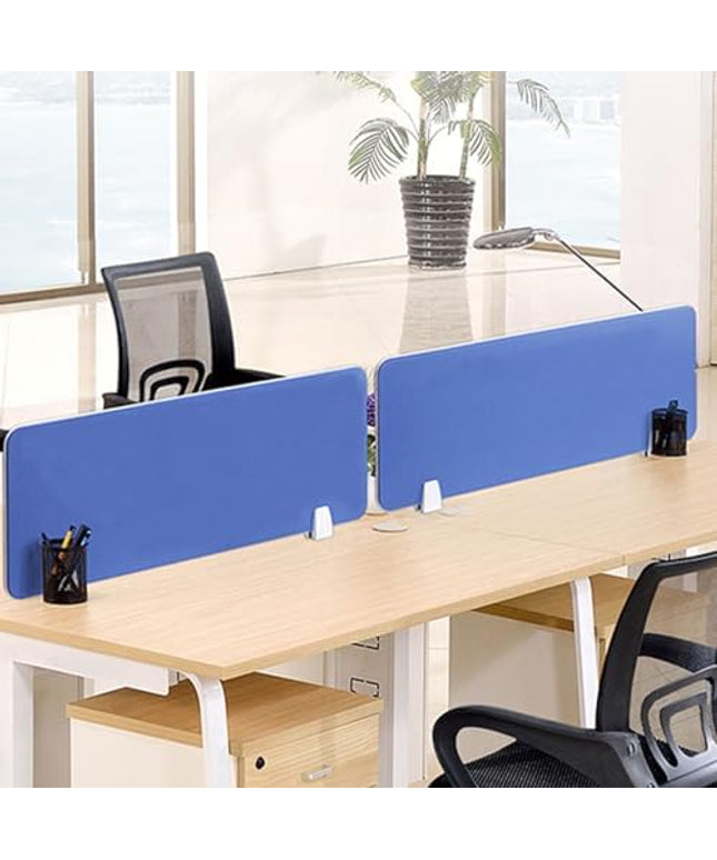 Acoustic Desk Privacy Panel - Soundproof Partition for Office & Classroom, Clamp-On Divider Improved Focus, Noise Reduction, and Enhanced Comfort