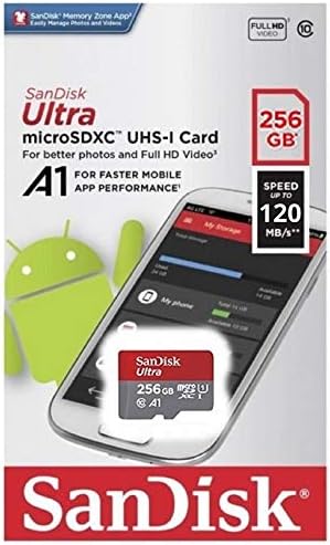 SanDisk 256GB Micro SDXC Ultra Memory Card Class 10 UHS-1 Works with Nintendo Switch Lite Gaming System (SDSQUAR-256G-GN6MN) Bundle with (1) Everything But Stromboli Micro SD Multi-Slot Card Reader