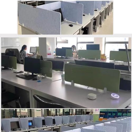 Desk Acoustic Partition Panel, Noise Reduction Divider for Home, Office & Classroom, Visual Distraction Minimizer, 50 x 60 cm, Soundproofing Screen