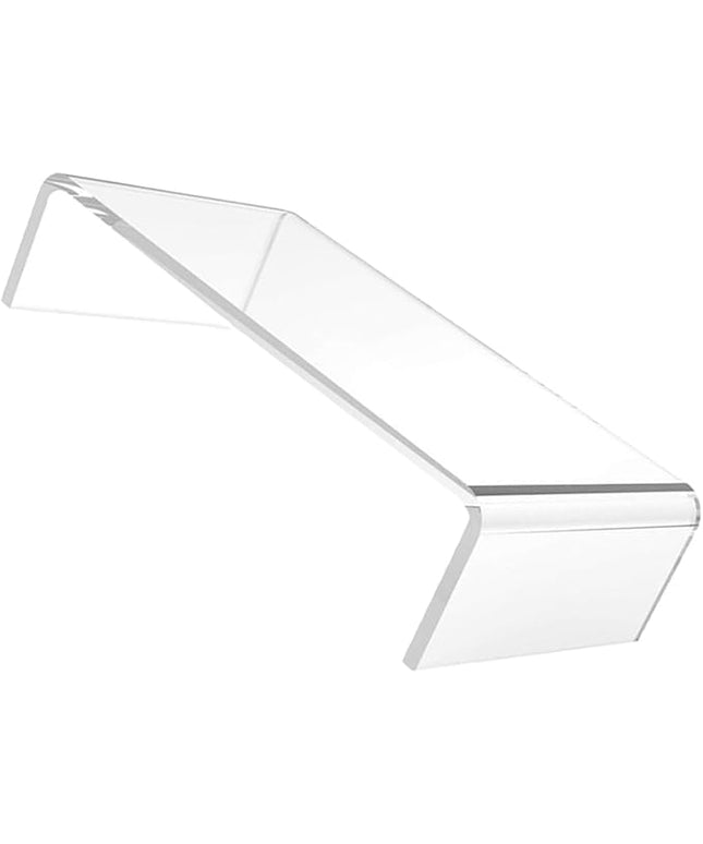Thickened Acrylic Monitor Riser Small Laptop Riser Stand Computer Heightening Rack for Home Office Desk Use