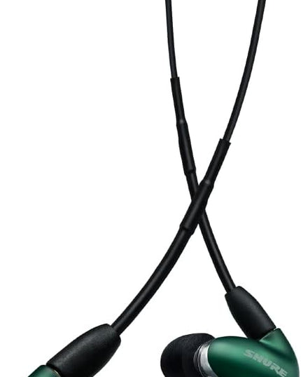 Shure SE846 PRO Gen 2 Wired Sound Isolating Earphones, Secure in-Ear Earbuds, High-End Professional Sound, Hi-Def Four Drivers, Upgraded Sound Filters, Durable Quality, Customizable Frequency - Jade