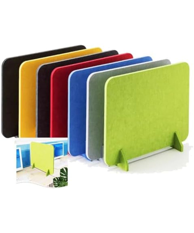 Acoustic Desk Divider Panel, Noise Reduction Partition for Home, Office & Classroom, Visual Distraction Screen, 50 x 60 cm - Enhance Focus Productivity