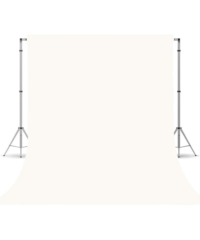 Ivory Photography Backdrop for Photoshoot, Photo Backdrop Curtain, Perfect Ivory Backdrops for Party Portrait Photoshoots Video Studio 10FTx10FT