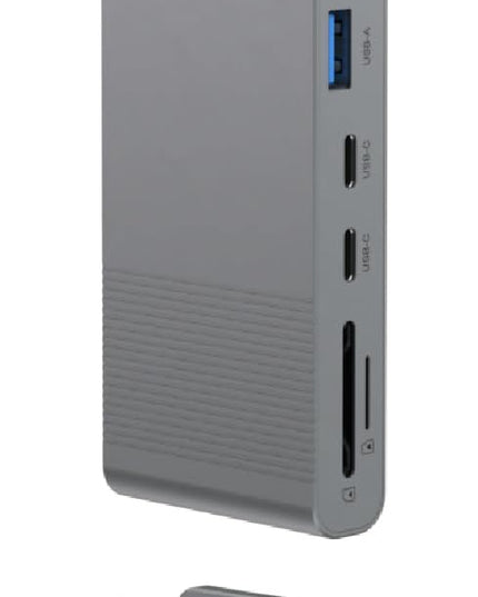 ADAM elements Mac & Laptop USB-C Hub/Docking Station – HUB Pro S USB-C 12-in-1 Multi-Ports Hub for M3/M2/M1 Mac & iPad/Laptop