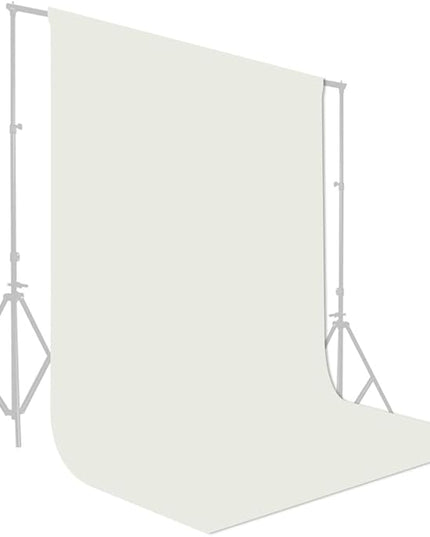 GFCC Ivory Backdrop Photography Background - 6FT x 10FT Photo Backdrop for Photoshoot Photography Video Recording Background Screen Picture Curtain