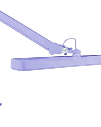 Neatfi XL 2,500 Lumens LED Task Lamp, 22 Inches Wide, 30W, 162 Pcs SMD LED, Eye-Caring, Desk Light with Clamp for Home, Office, and Study Room (Non-CCT, Lavender)