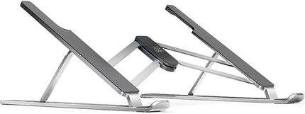 XPPen Drawing Tablet Stand for Desk,Silver Portable Holder for Graphics Tablet&Pen Display, Aluminum Computer Riser Compatible with 10 to 15.6 Inch Laptops and Drawing Tablets,Portable and Adjustable