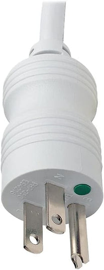 Tripp Lite Safe-IT Medical-Grade Power Strip for Patient-Care Vicinity, 6 15A Hospital-Grade Outlets, 15ft. Cord, UL 1363A, White, (PS-615-HG-OEM)