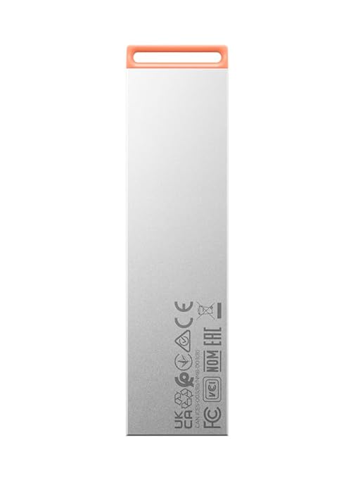 Lenovo PS8S 512GB Portable SSD, Up to 1050MB/s Read, 1000MB/s Write, USB 3.2 USB-C, Slim Lightweight (40g) Aluminum Body, Reliable Storage for PC/Mac & Android